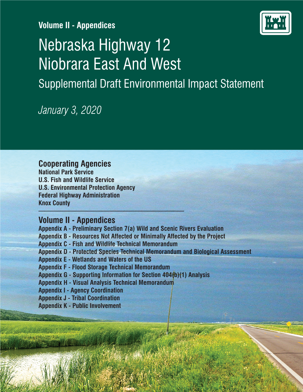 Nebraska Highway 12 Niobrara East and West Supplemental Draft Environmental Impact Statement