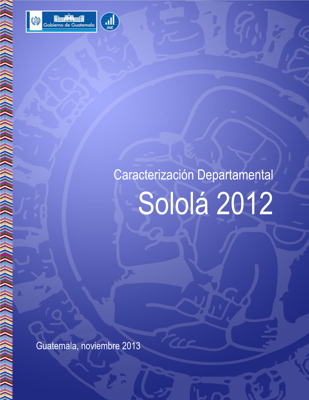 Caracterización Departamental Sololá 2012