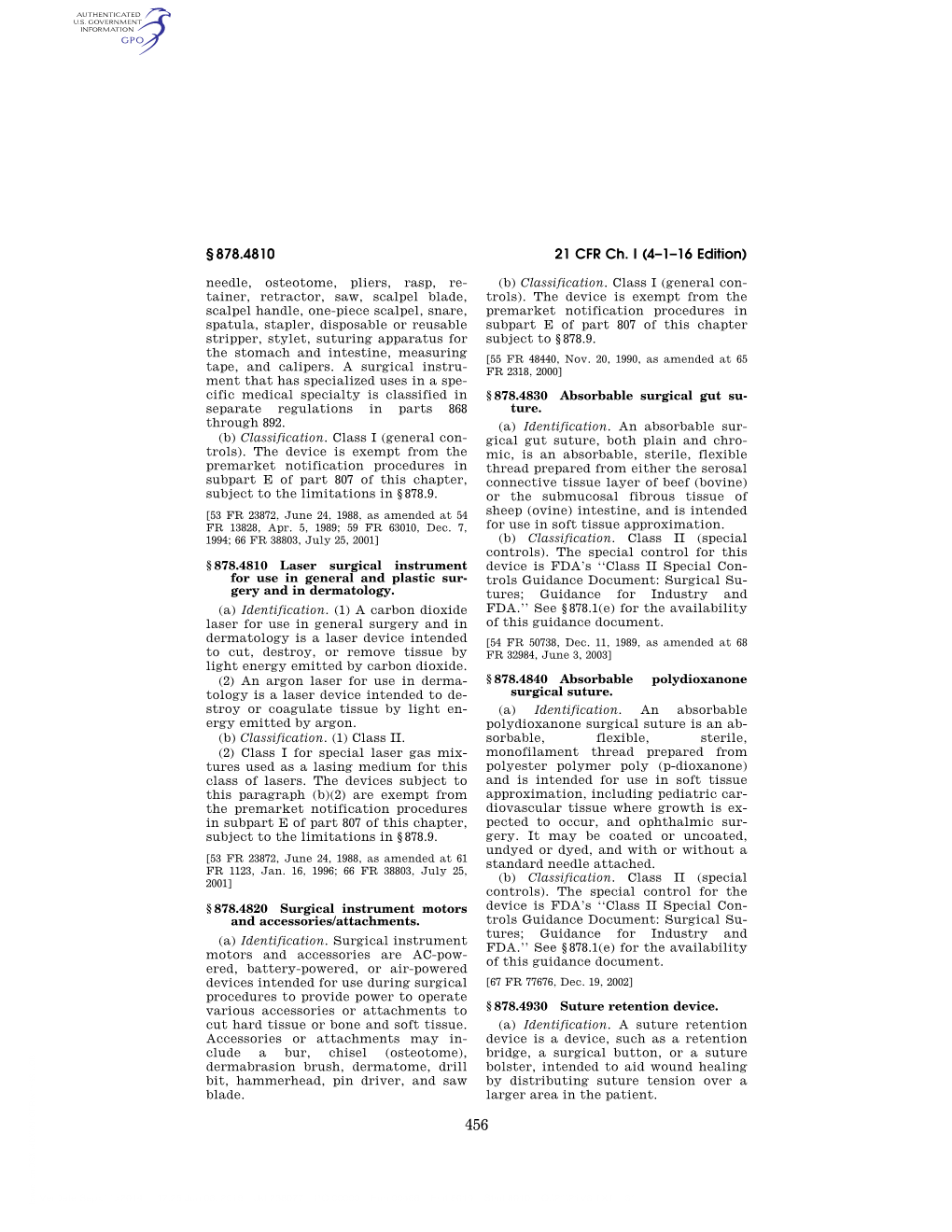21 CFR Ch. I (4–1–16 Edition)