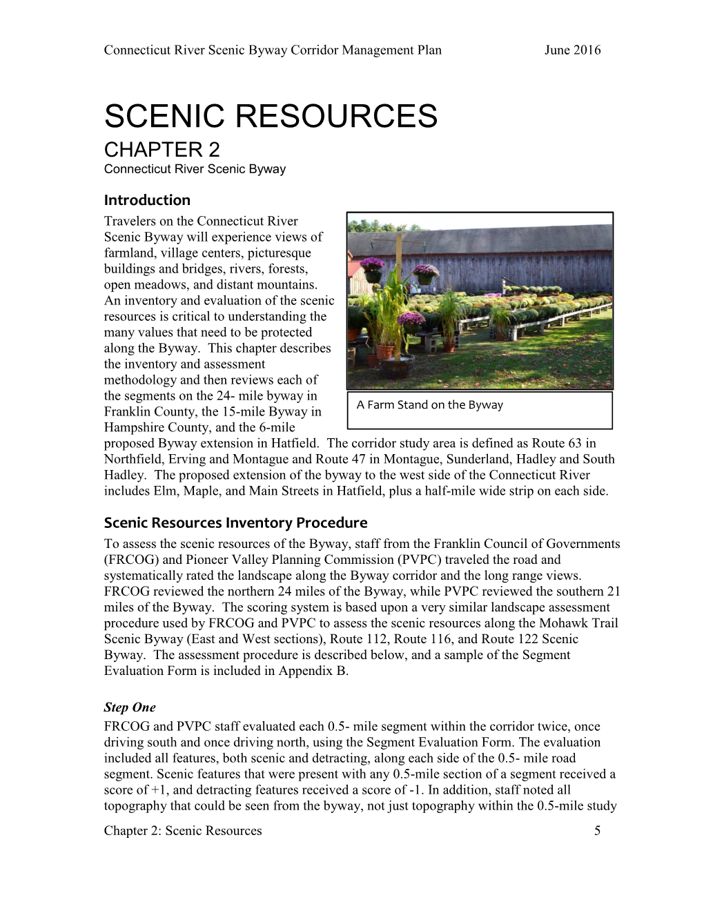 Chapter 2 Scenic Resources