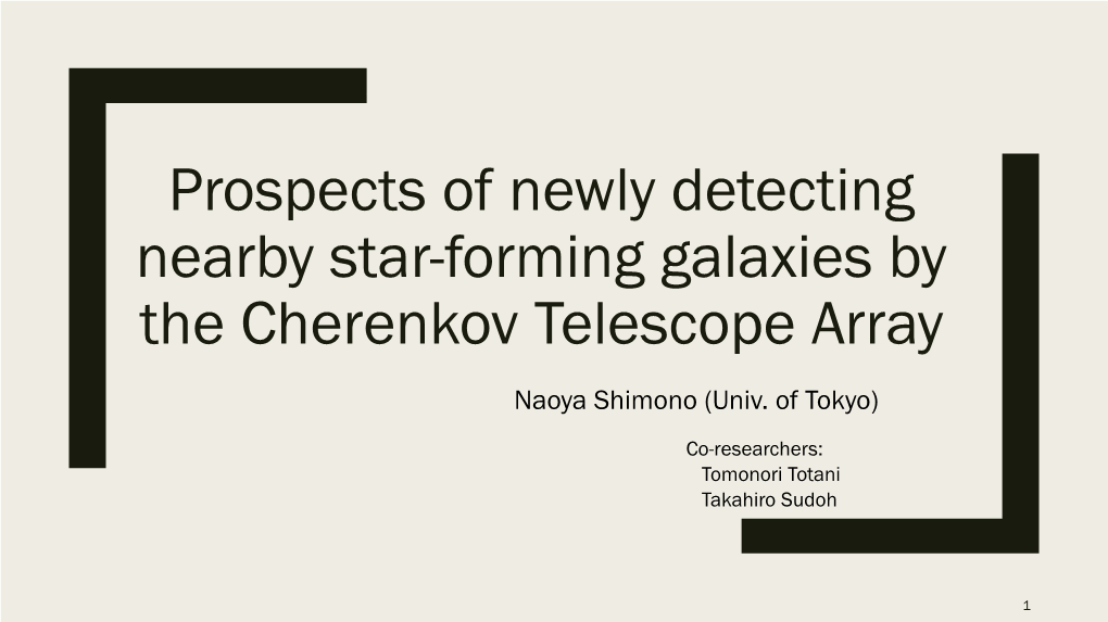 Prospects of Newly Detecting Nearby Star-Forming Galaxies by the Cherenkov Telescope Array