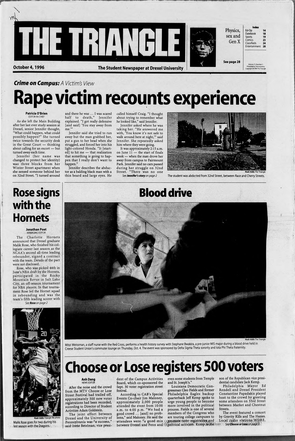 Rape Victim Recounts Experience