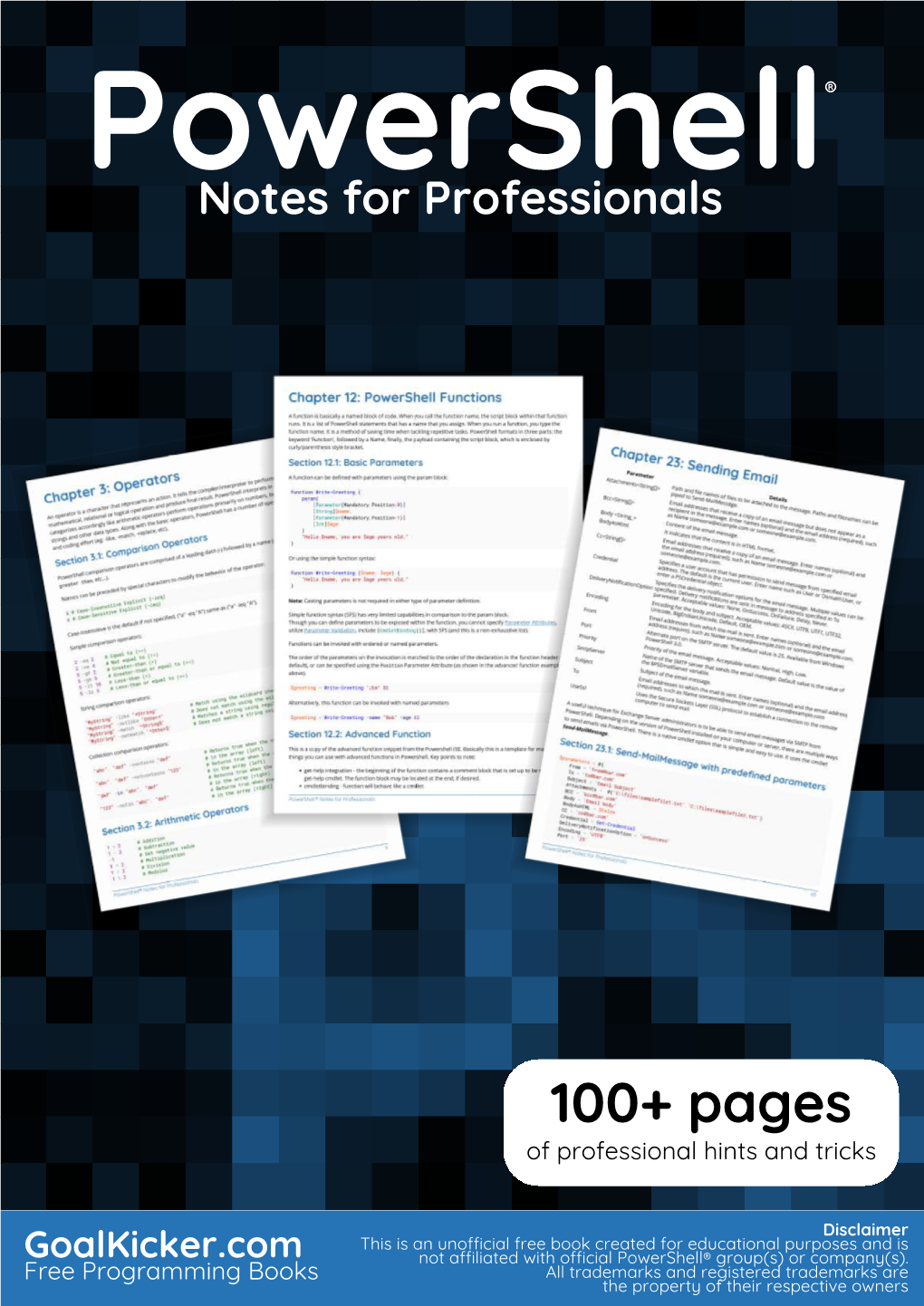 Powershell Notes for Professionals ®