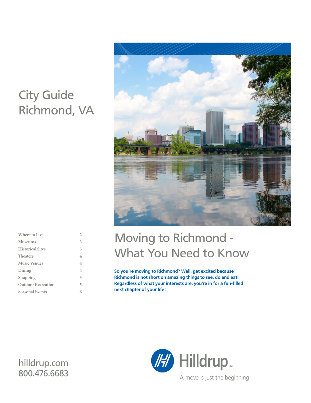 City Guide Richmond, VA Moving to Richmond