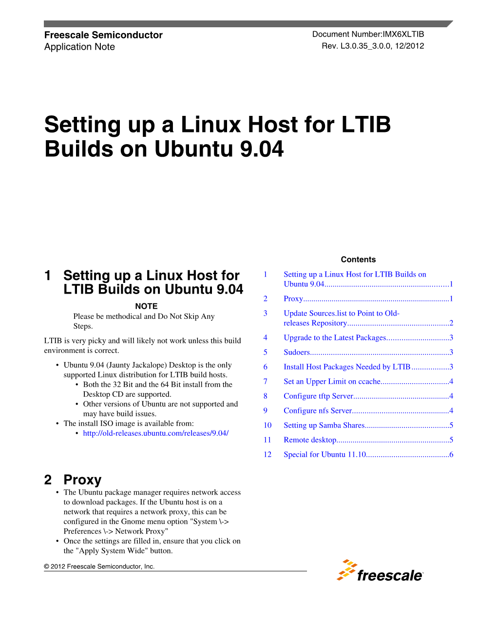 Setting up a Linux Host for LTIB Builds on Ubuntu 9.04