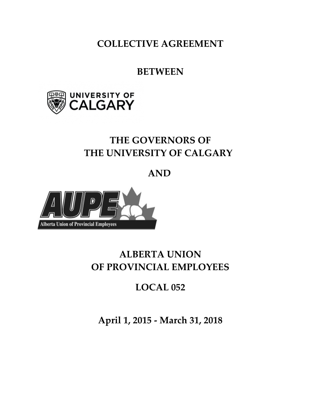 Collective Agreement