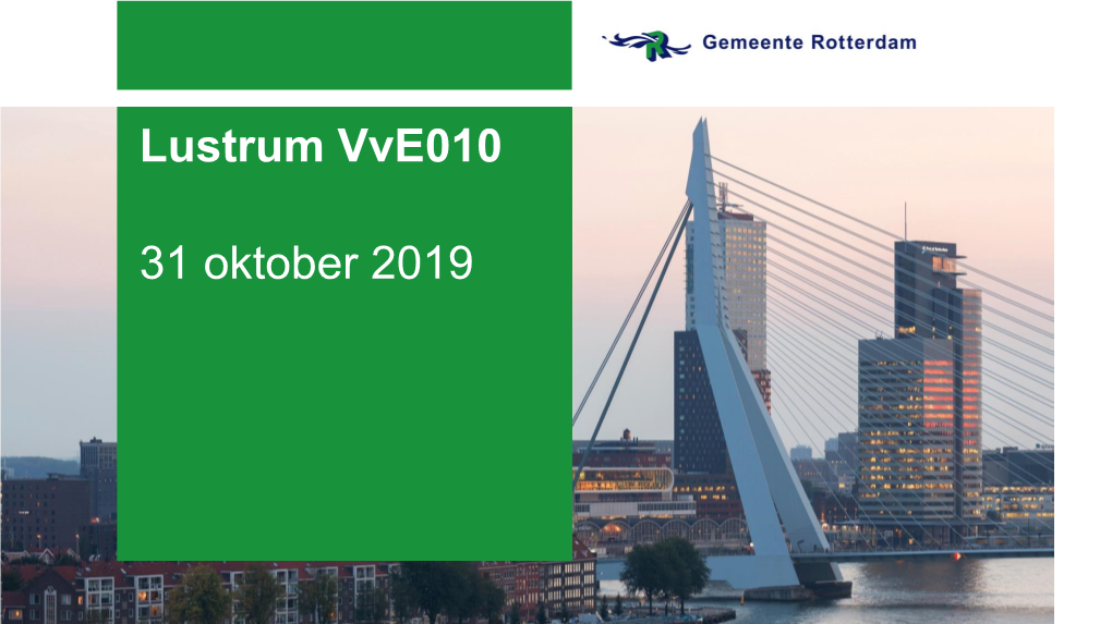 Lustrum Vve010 31 Oktober 2019