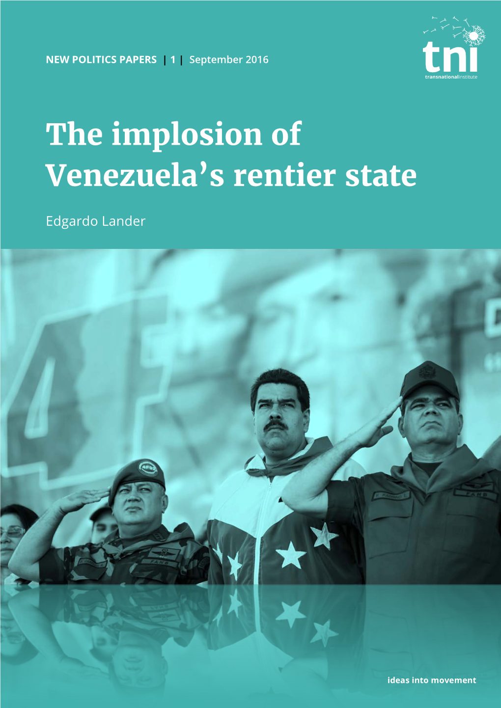The Implosion of Venezuela's Rentier State