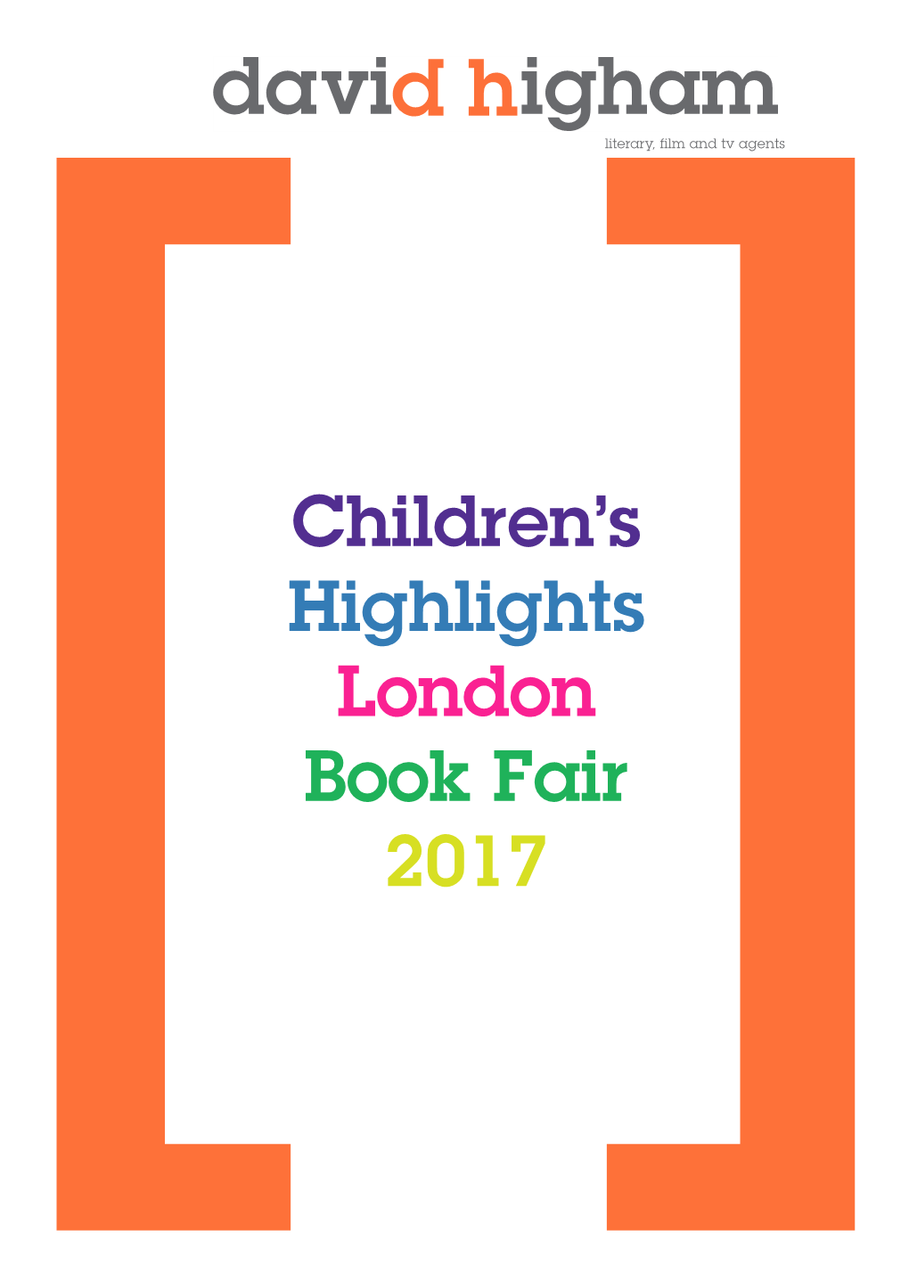 Children's Highlights London Book Fair 2017
