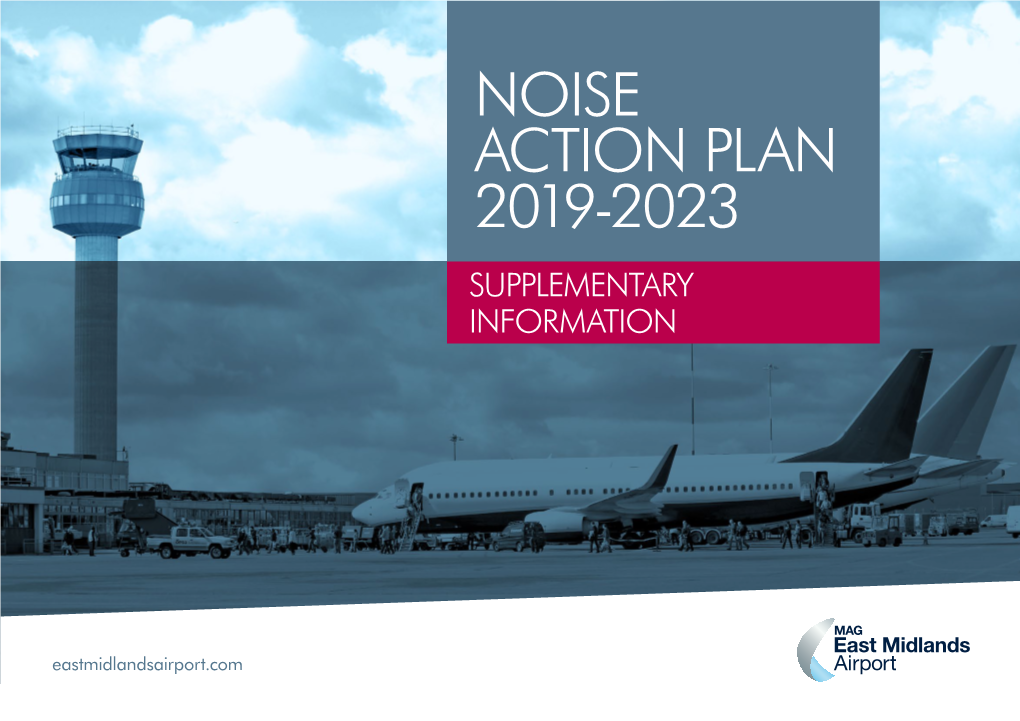 Noise Action Plan 2019-2023 Supplementary Information