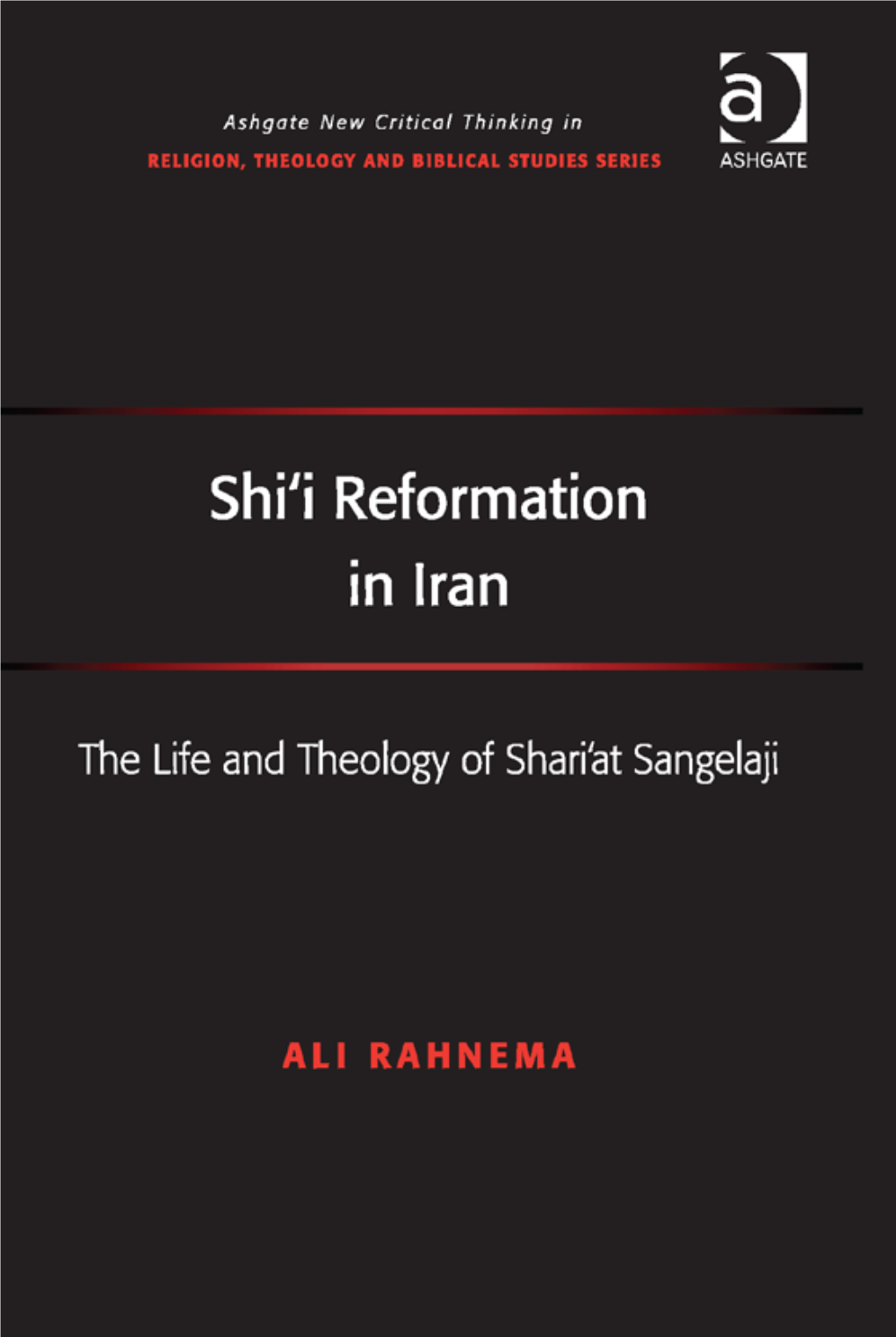 Shi'i Reformation in Iran