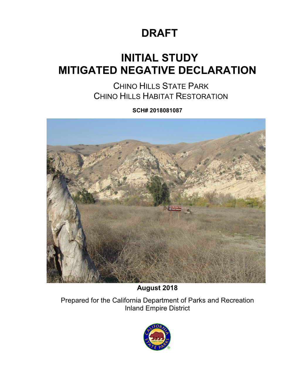 Draft Initial Study Mitigated Negative Declaration