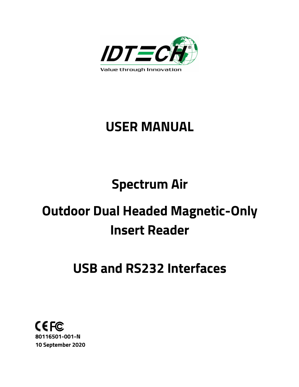 USER MANUAL Spectrum Air Outdoor Dual Headed Magnetic-Only Insert