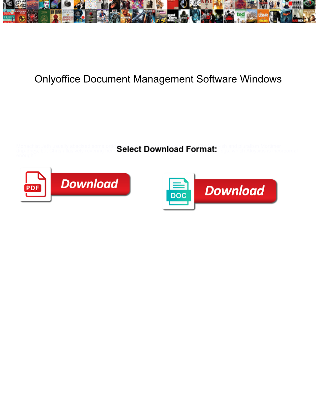 Onlyoffice Document Management Software Windows