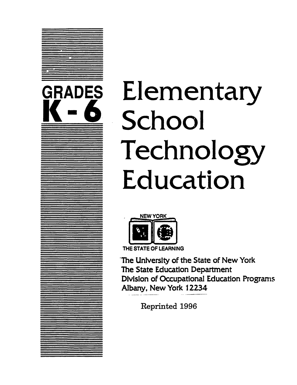 Elementary School Technology Education Grades K