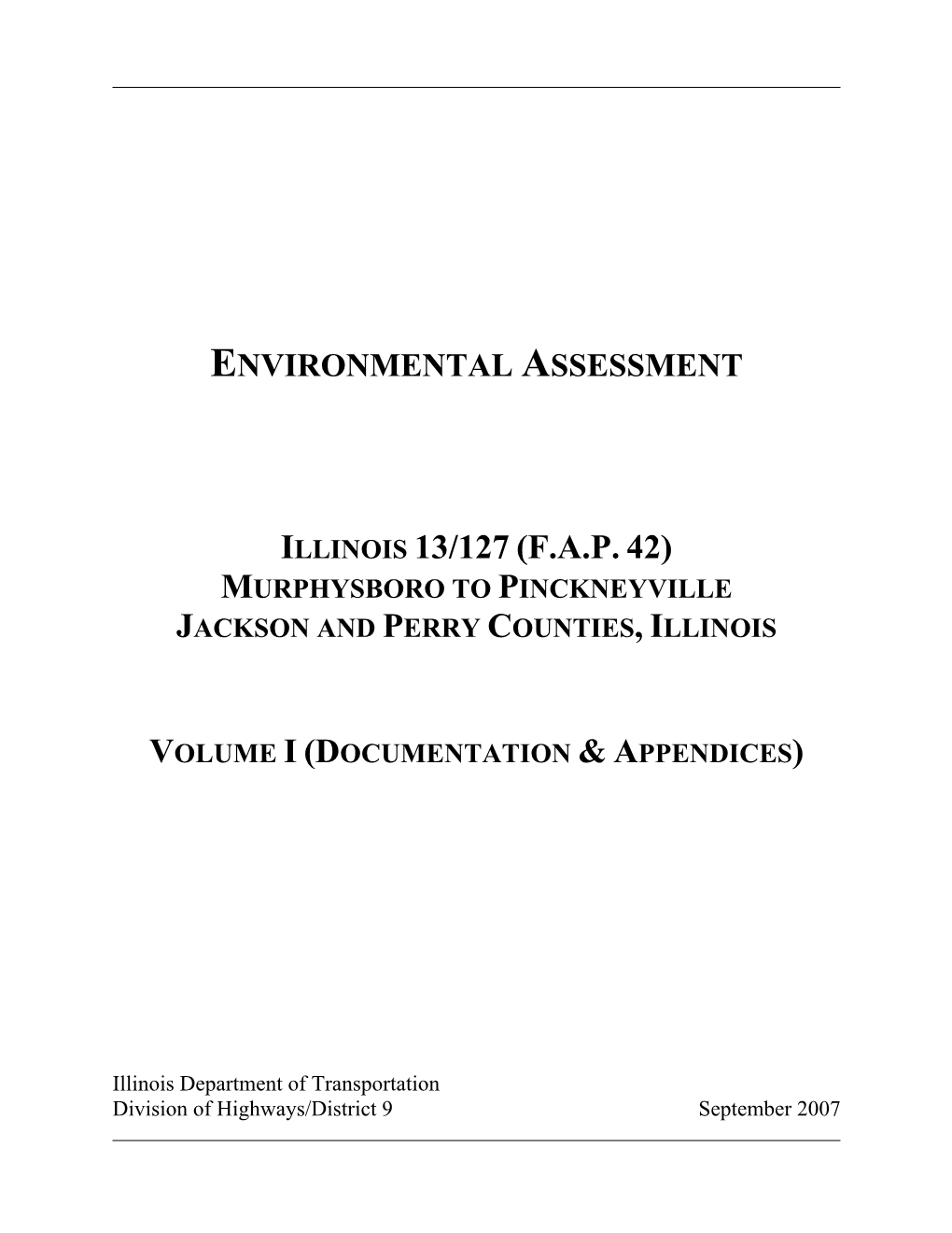 IL13-127 Environmental Assessment