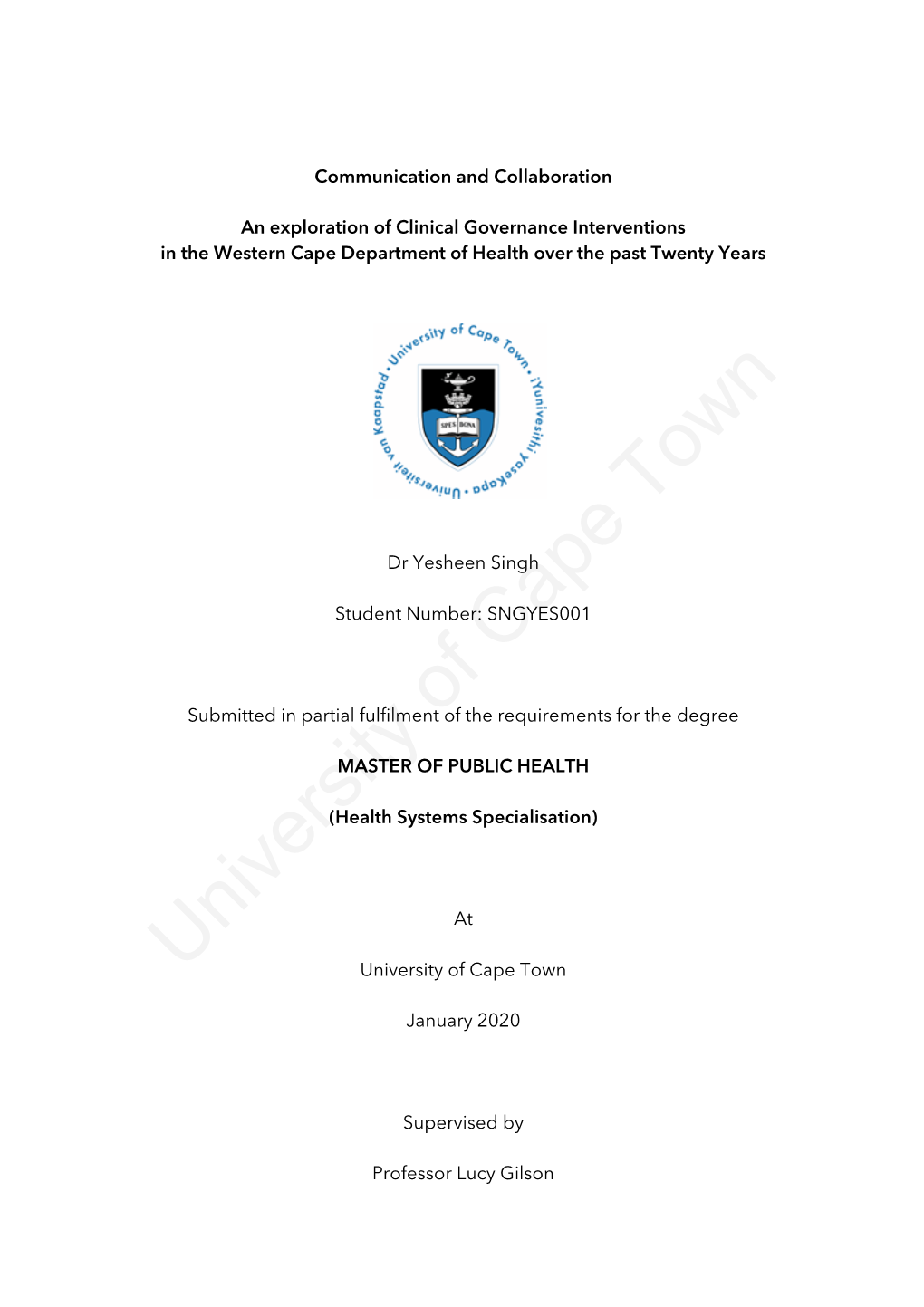 Thesis Hsf 2020 Singh Yesheen.Pdf