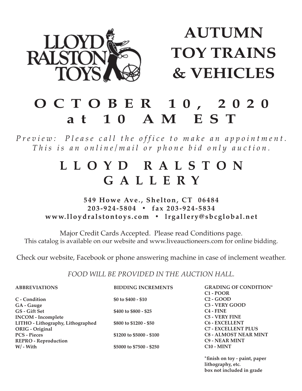 Autumn Toy Trains & Vehicles