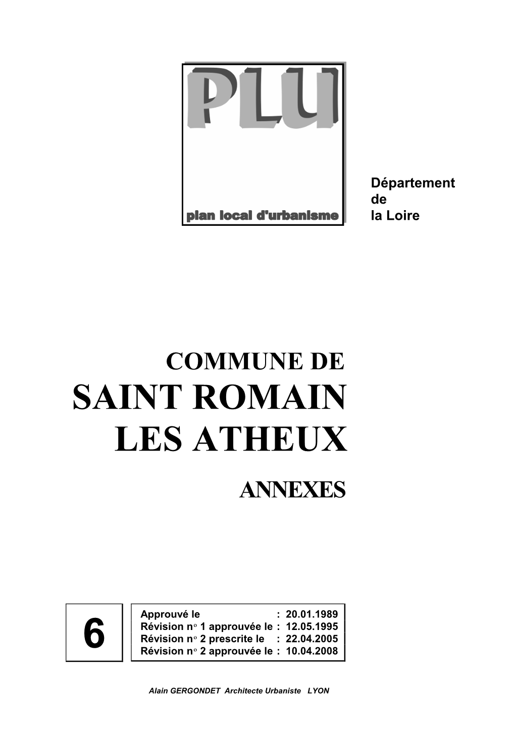 5.1995 Révision N º 2 Prescrite Le : 22.04.2005 6 Révision N º 2 Approuvée Le : 10.04.2008