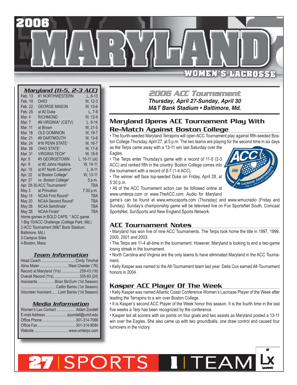 2006 ACC Tournament