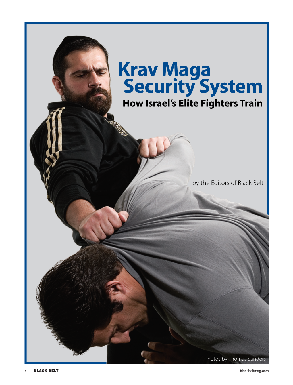 Krav Maga Security System How Israel’S Elite Fighters Train