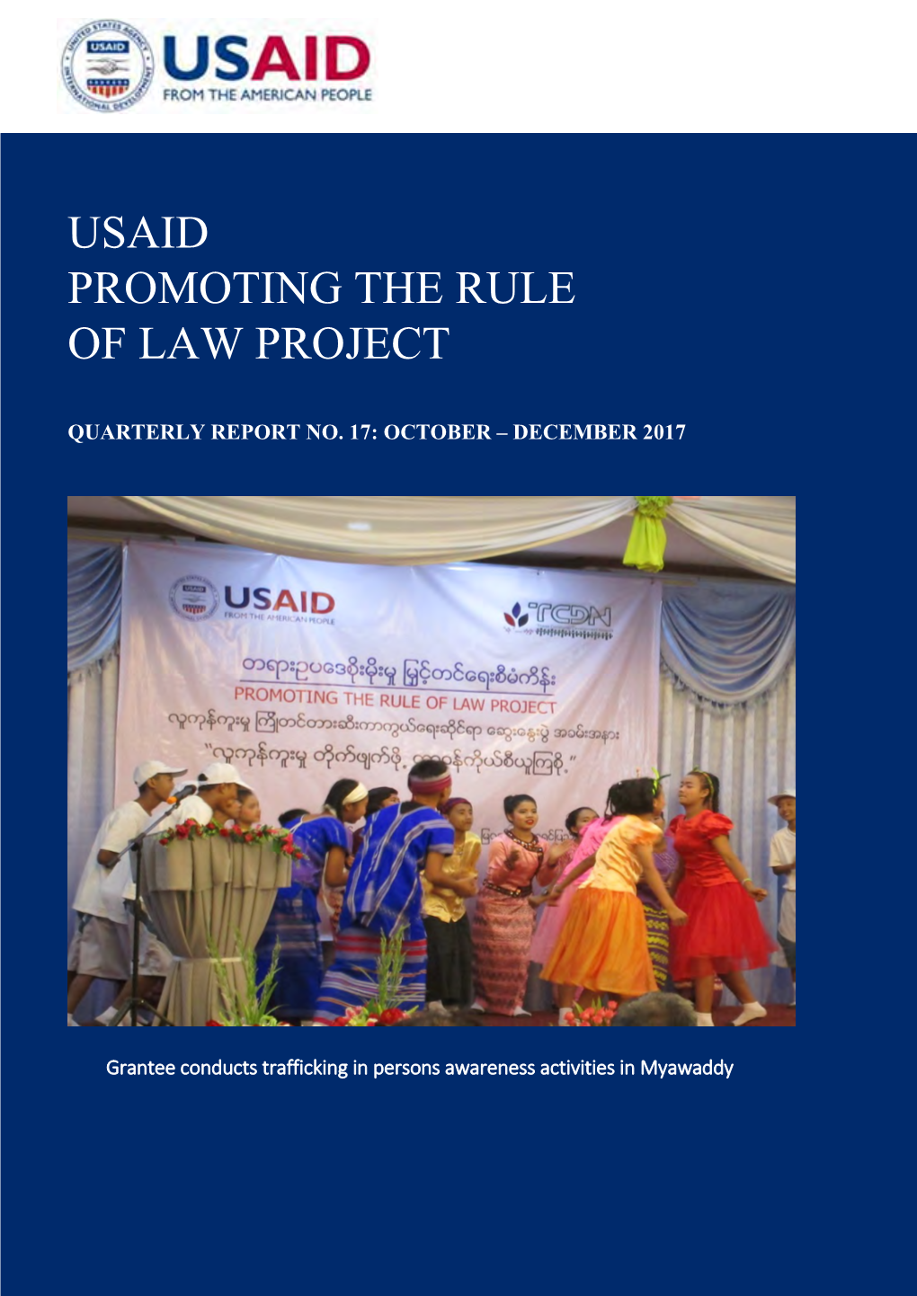 Usaid Promoting the Rule of Law Project