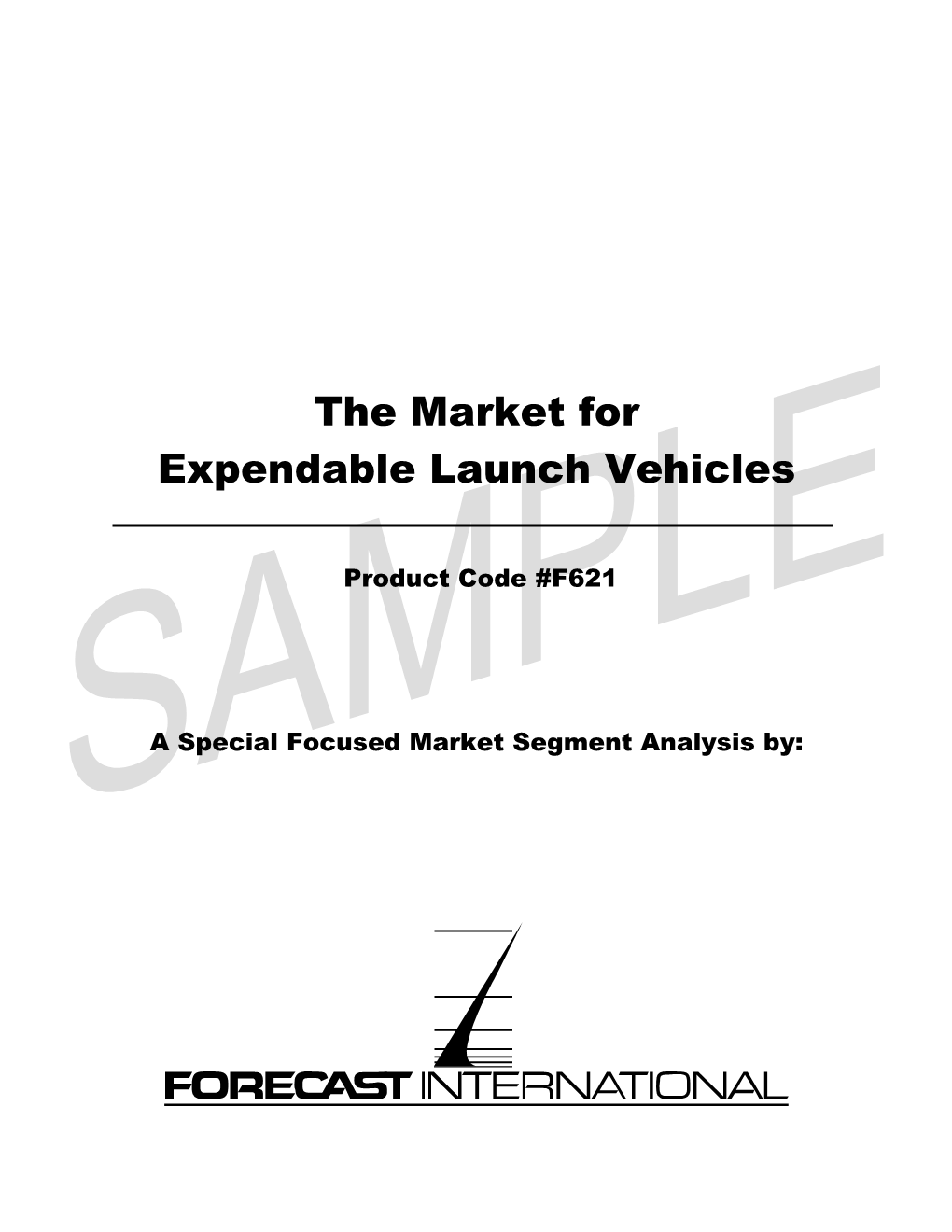 The Market for Expendable Launch Vehicles