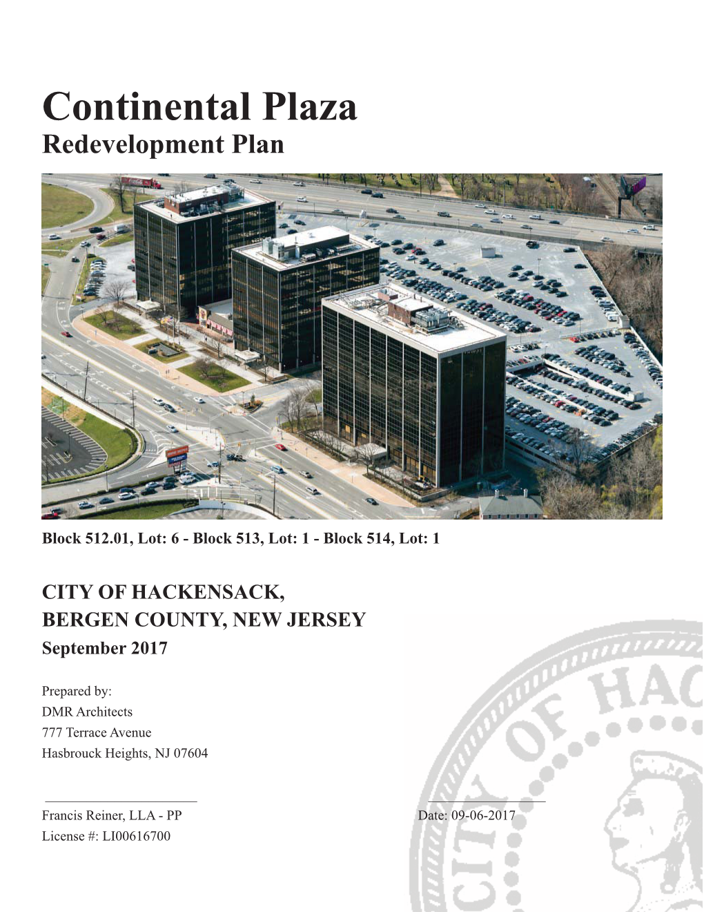 Continental Plaza Redevelopment Plan
