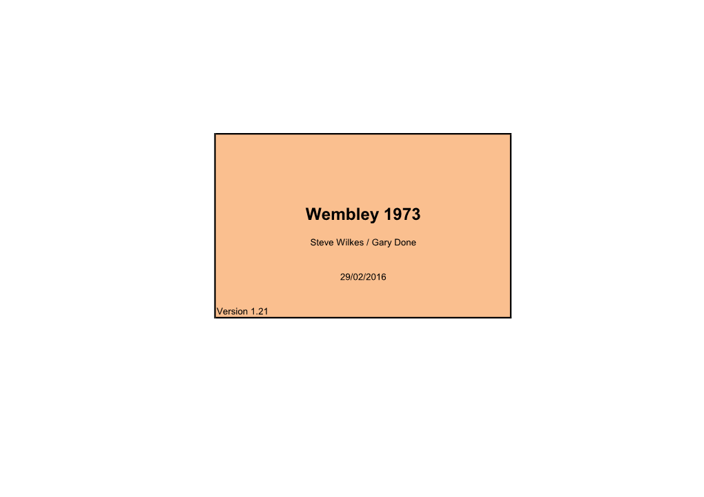 Wembley 1973
