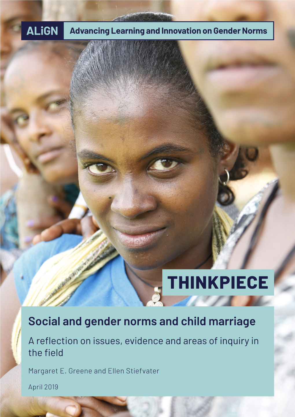 Social and Gender Norms and Child Marriage a Reflection on Issues, Evidence and Areas of Inquiry in the Field