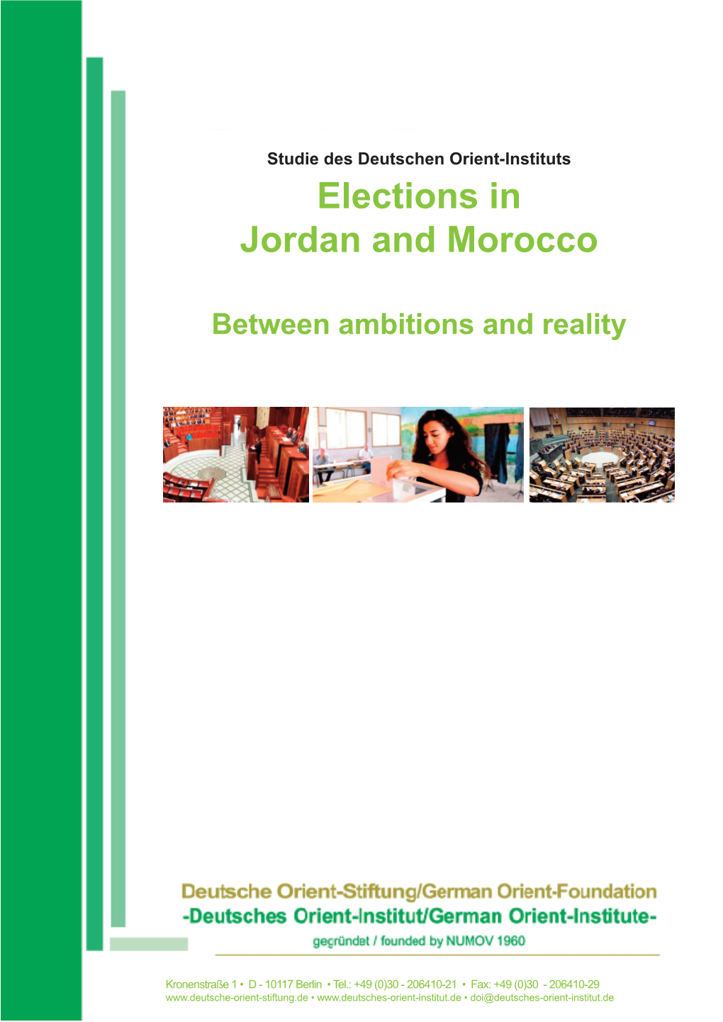 Elections in Jordan and Morocco