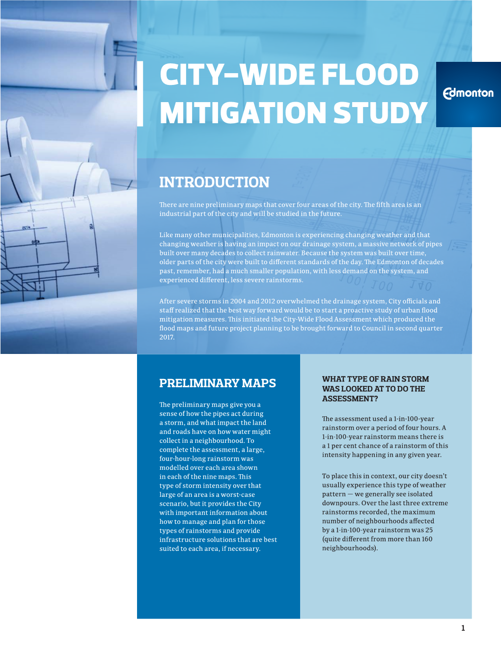 City-Wide Flood Mitigation Study