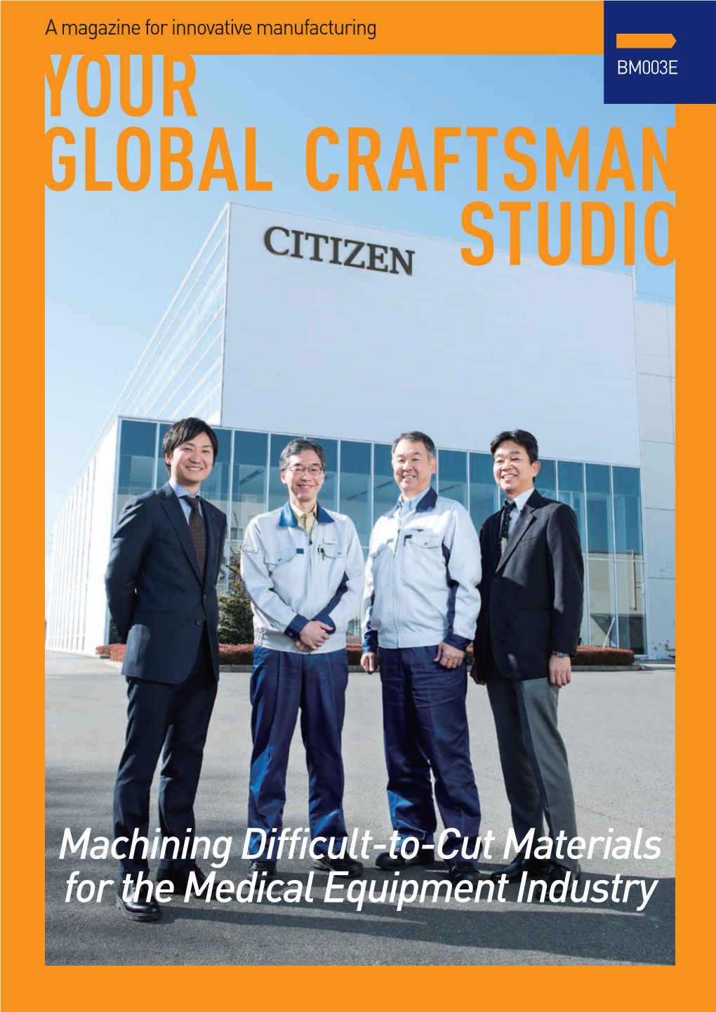 YOUR GLOBAL CRAFTSMAN STUDIO Vol.003