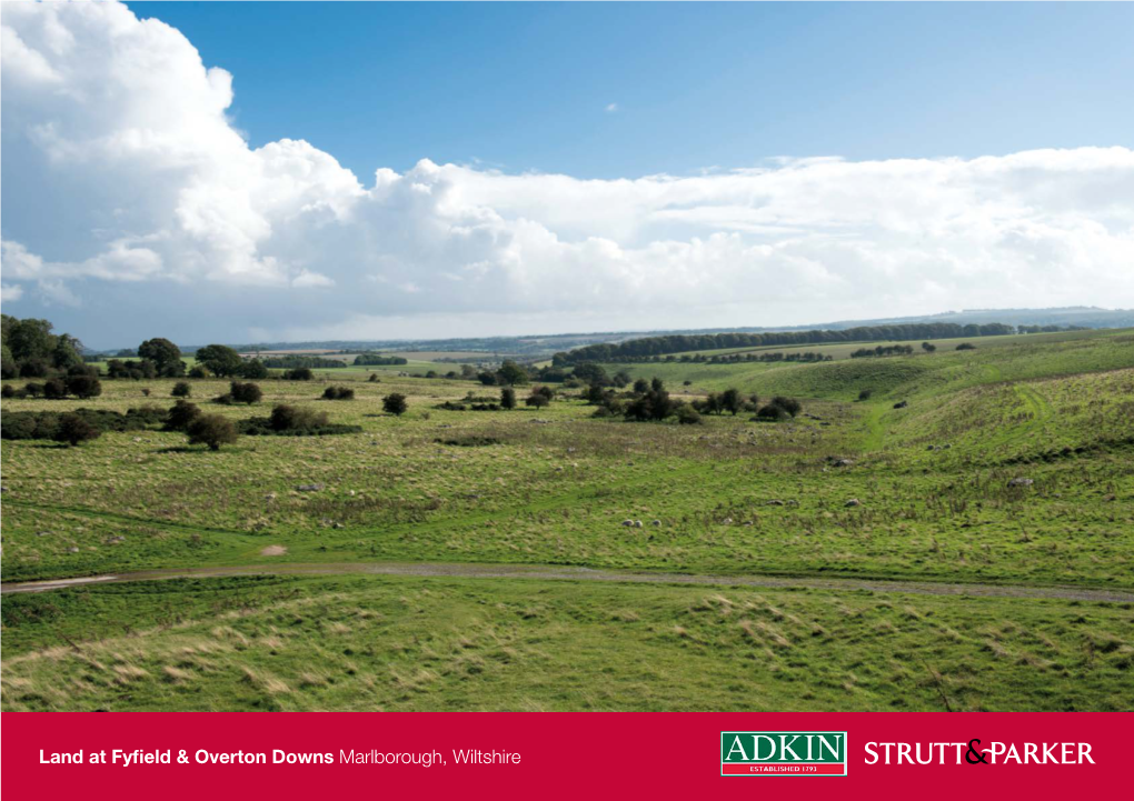 Land at Fyfield & Overton Downs Marlborough, Wiltshire