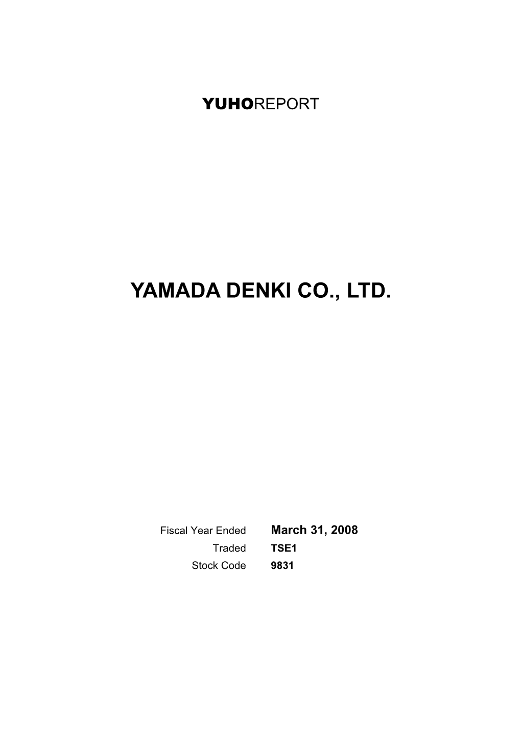 Yamada Denki Co., Ltd