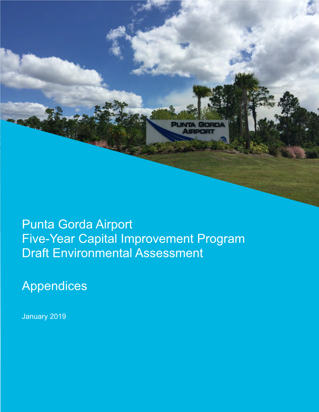 Punta Gorda Airport Five-Year Capital Improvement Program Draft Environmental Assessment
