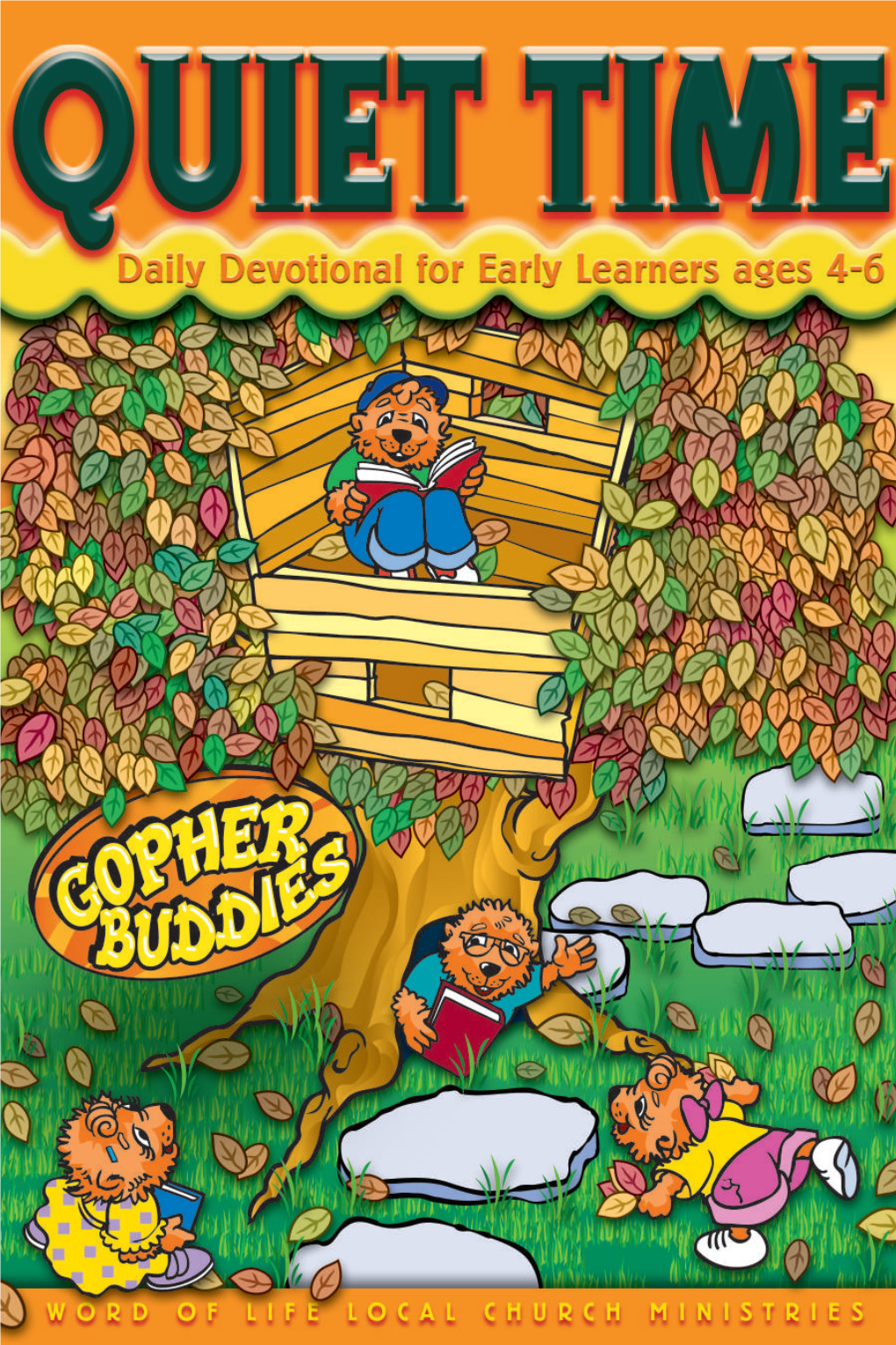 Gopher Buddies Quiet Time One-Year Daily Devotional for Early Learners Ages 4-6