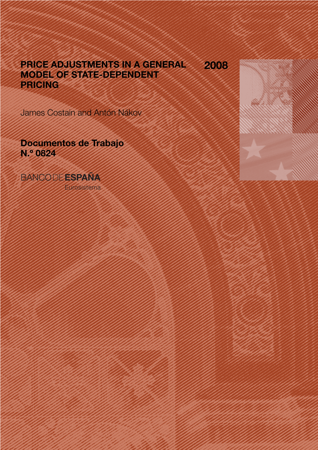 Price Adjustments in a General Model of State-Dependent Pricing Price Adjustments in a General Model of State-Dependent Pricing(*)