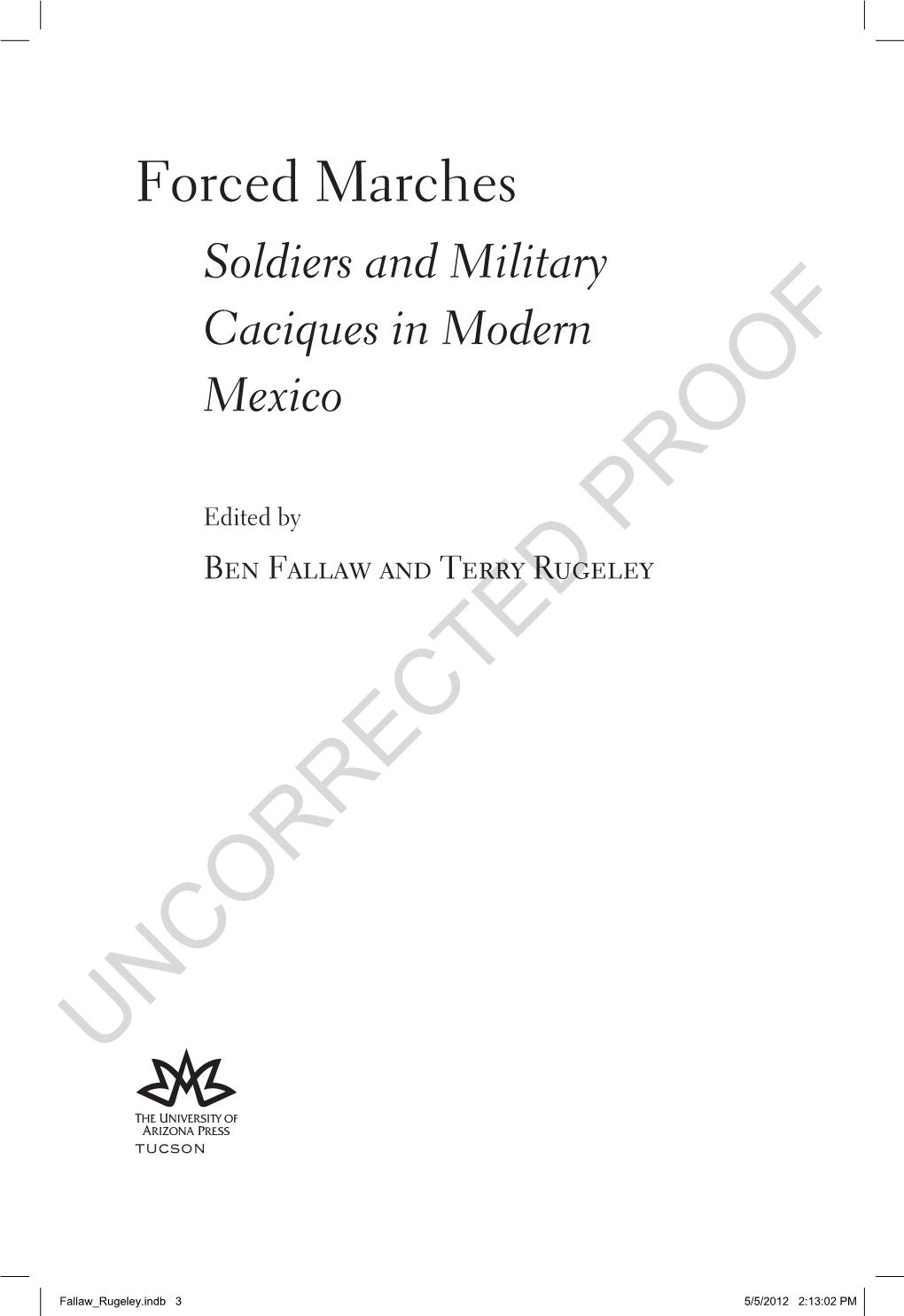 Military Caciquismo in the Priísta State General Mange’S Command in Veracruz
