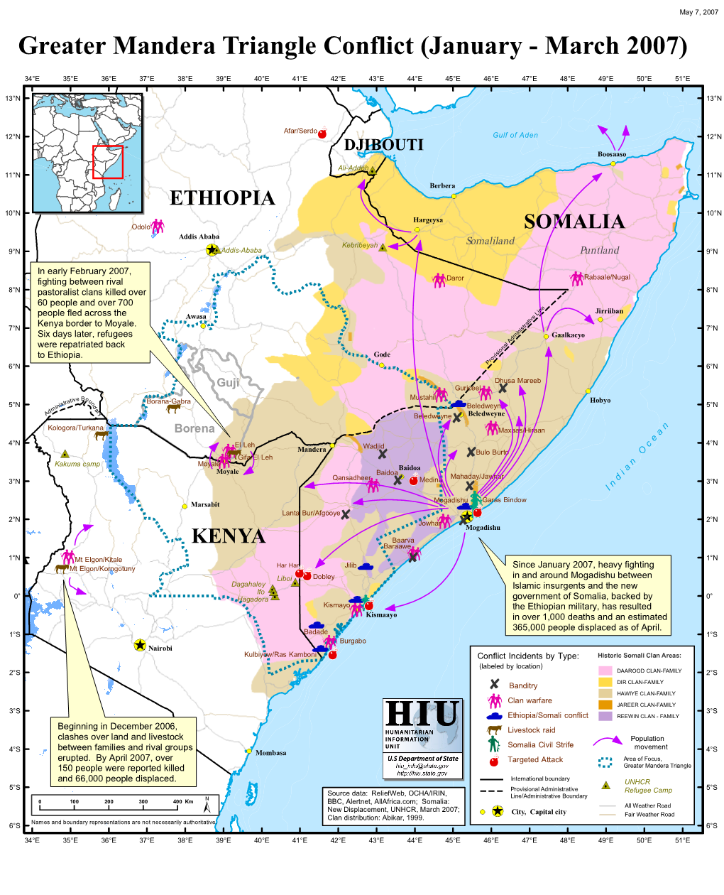 Greater Mandera Triangle Conflict (January - March 2007)