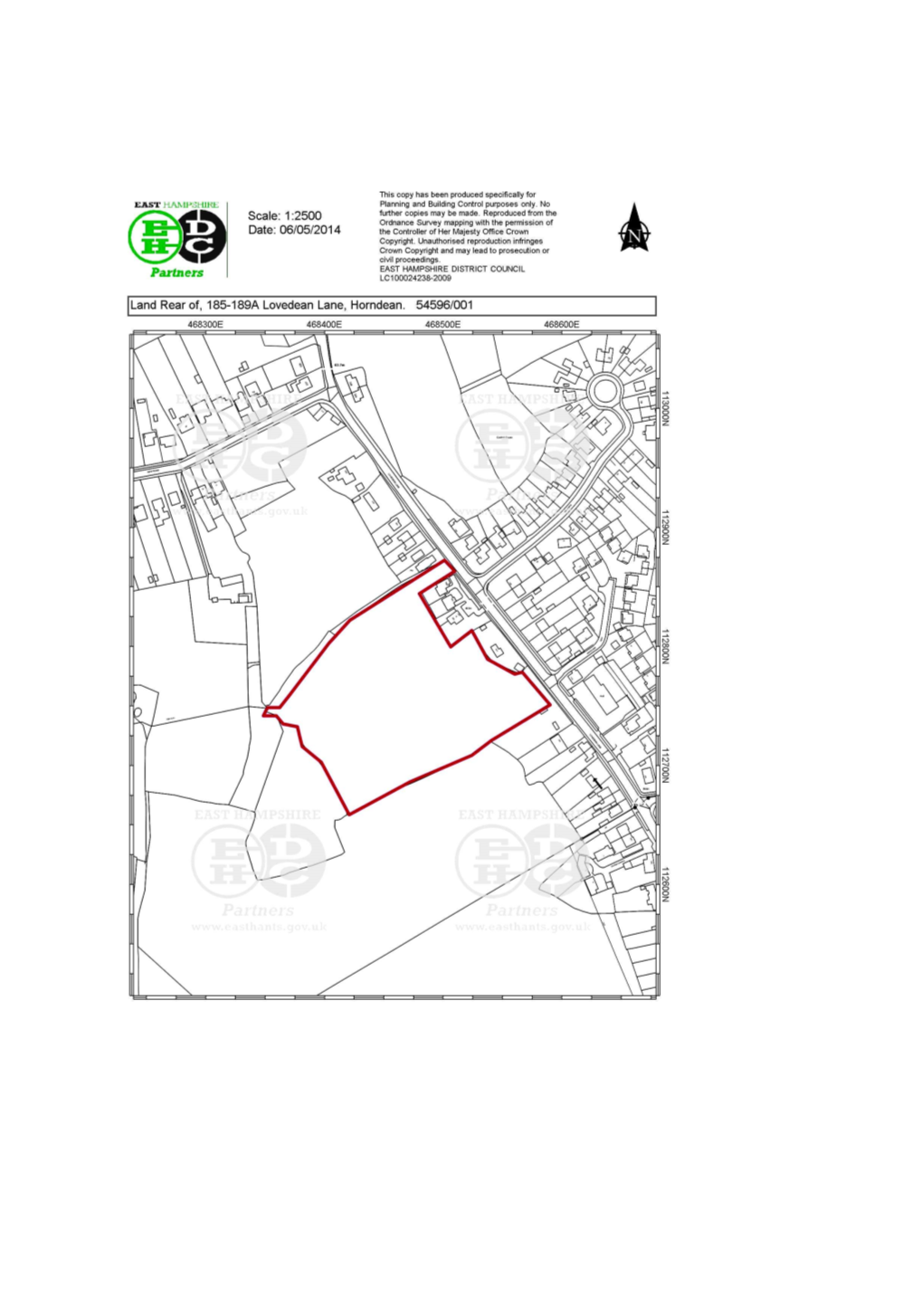 EHDC Part 1 Section 1 Item 2 Rear 185-189A Lovedean Lane, Item 41