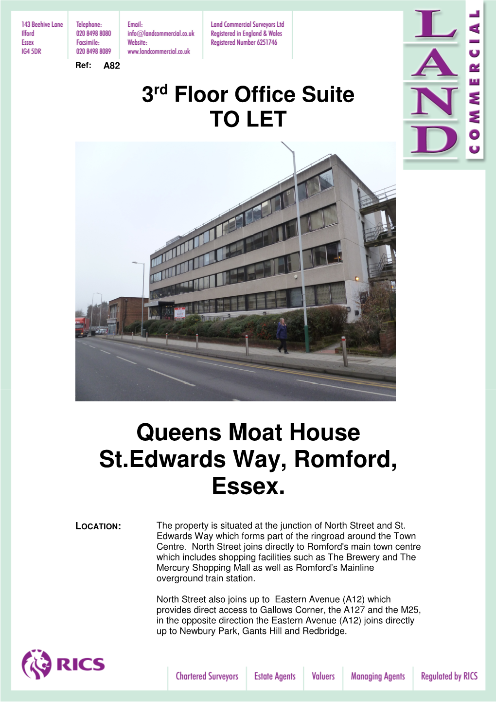 Queens Moat House St.Edwards Way, Romford, Essex