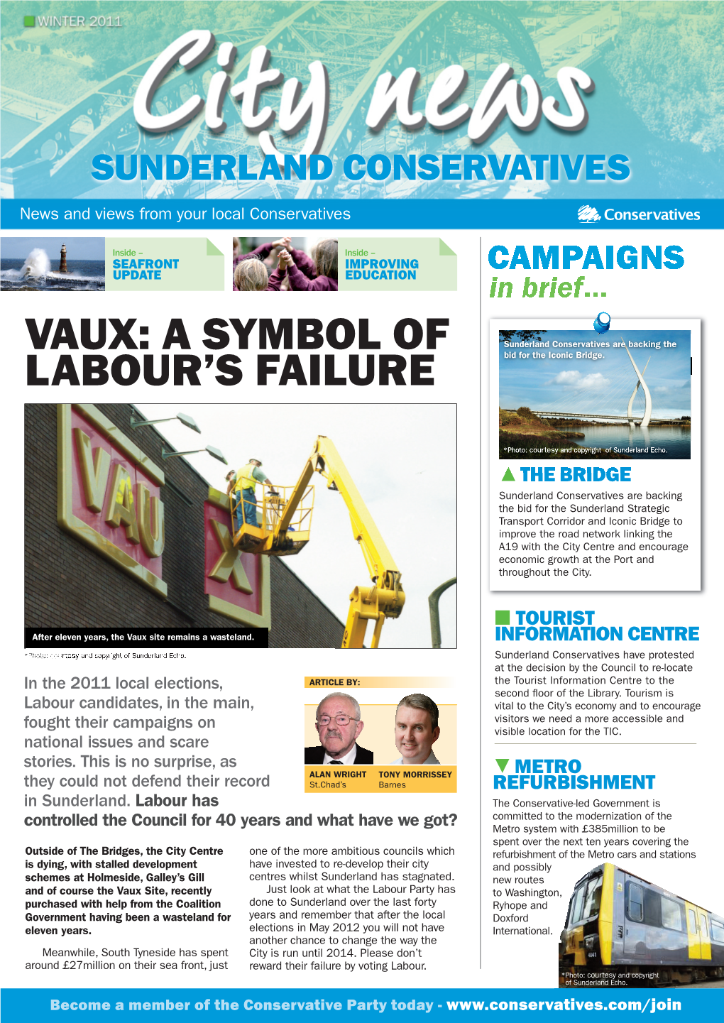 Vaux: a Symbol of Labour's Failure