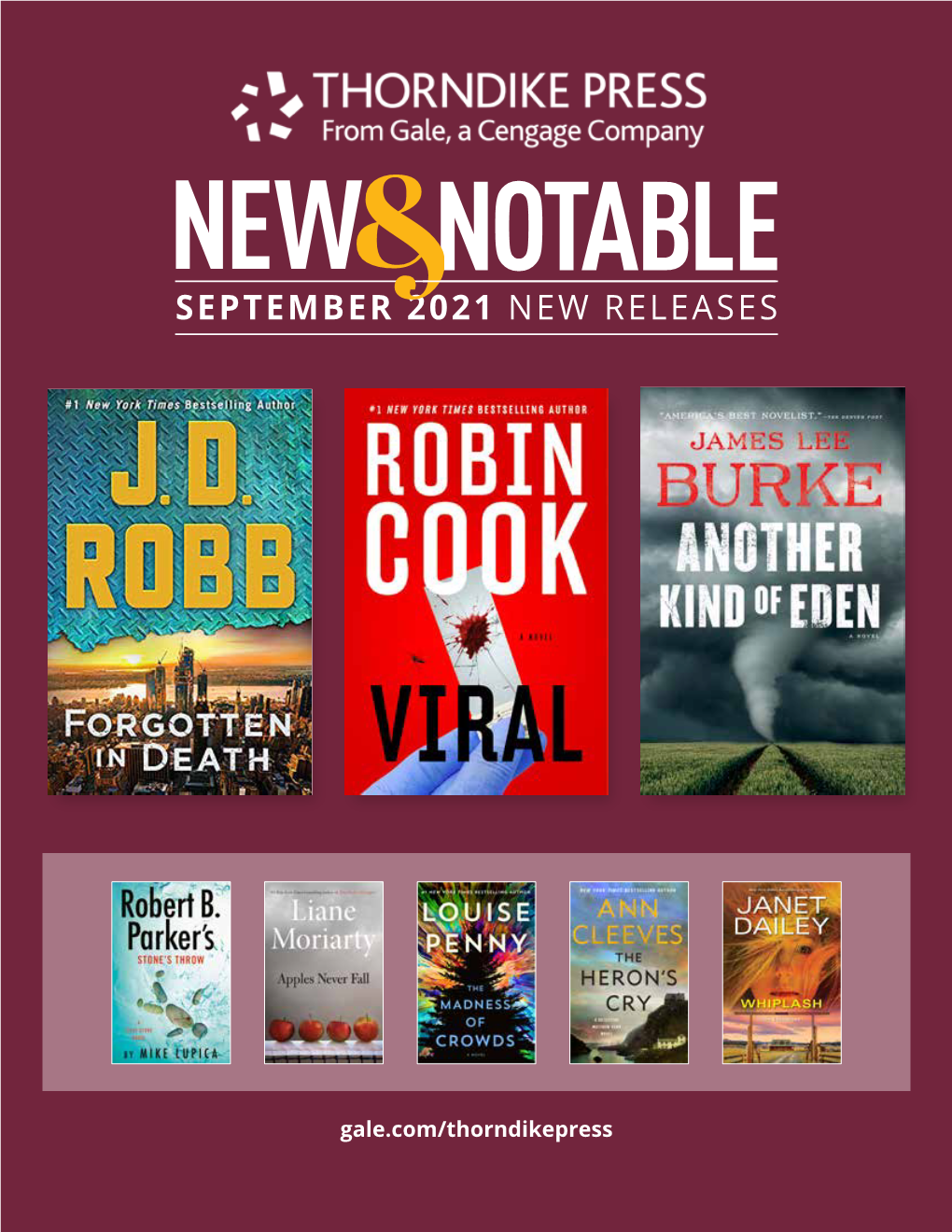 September 2021 New Releases