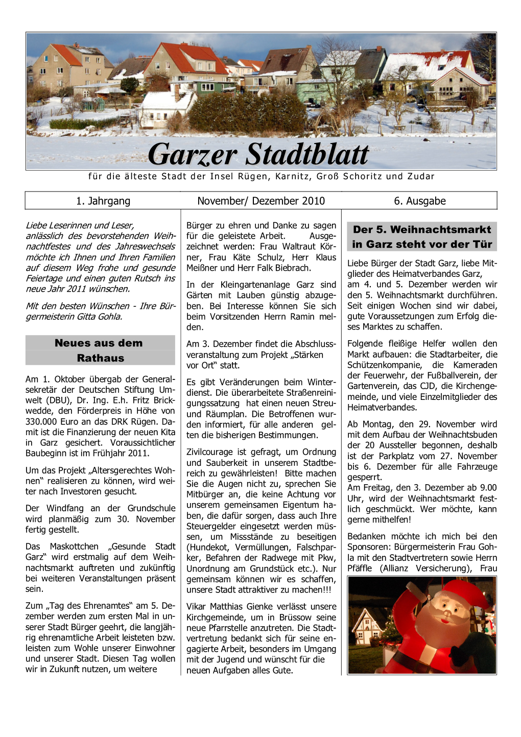 Garzer Stadtblatt 6