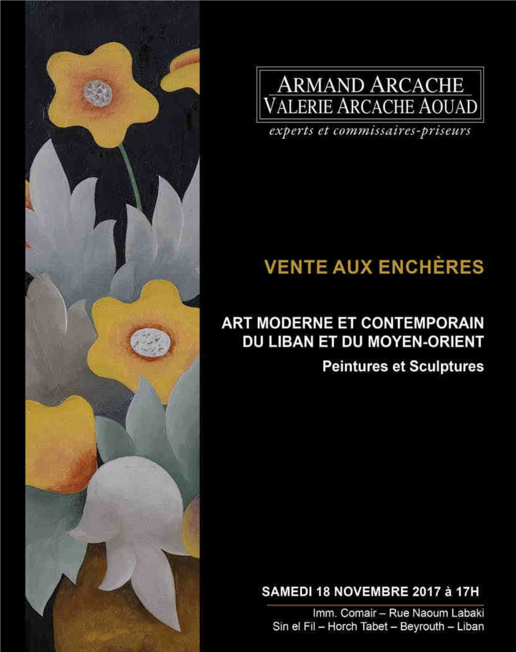 Arcache- 2017-11- Art Moderne Et Contemporain Du Liban Et Moyen