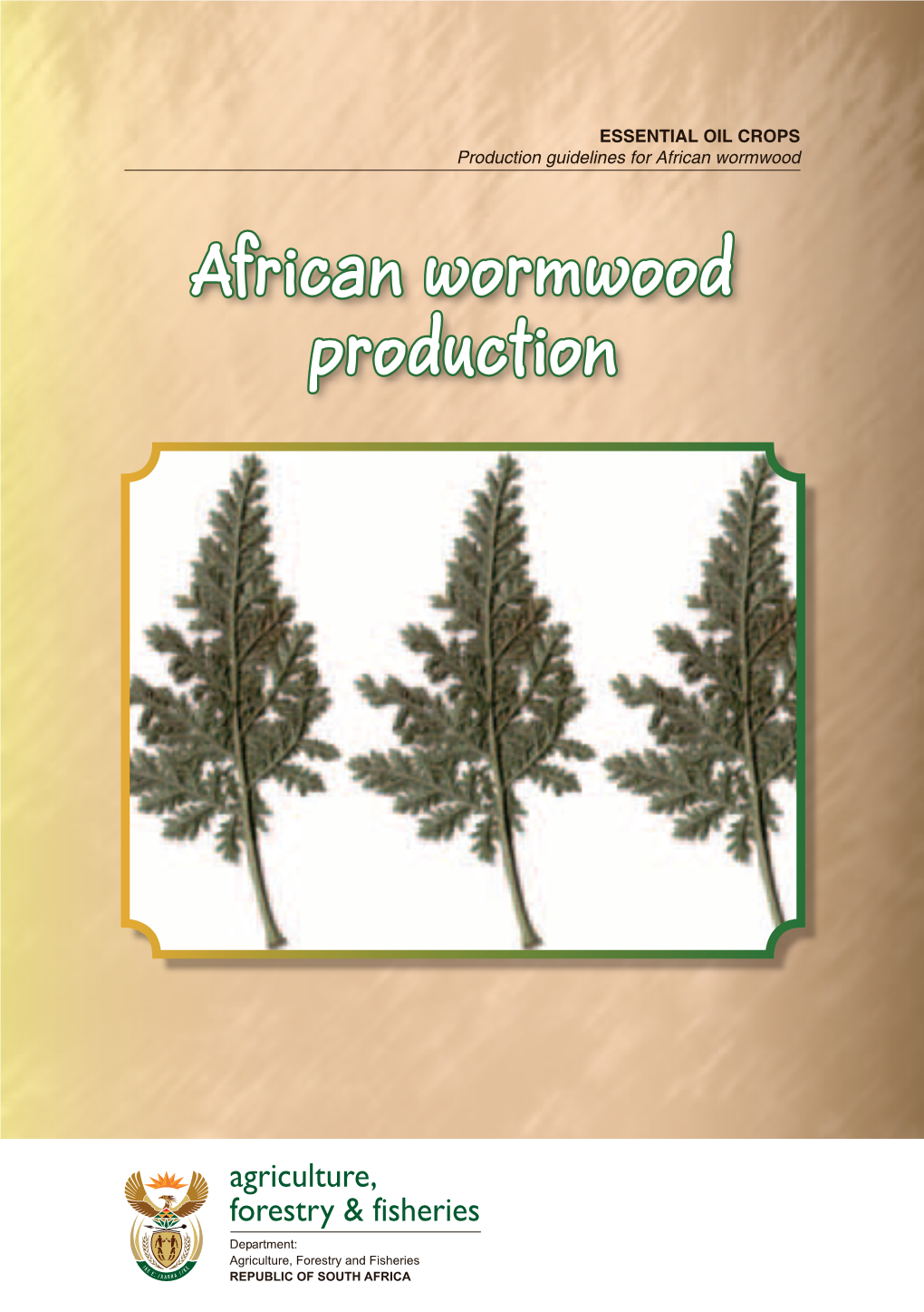 African Wormwood Production