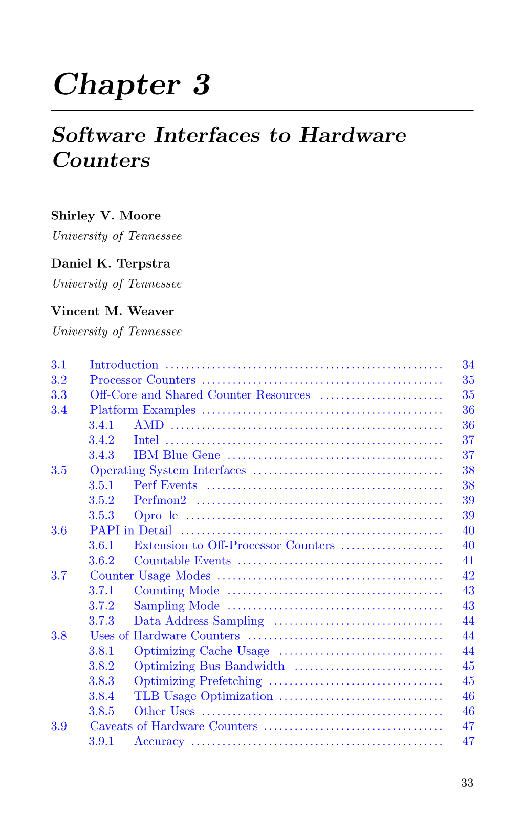 Performance Tuning of Scientific Applications