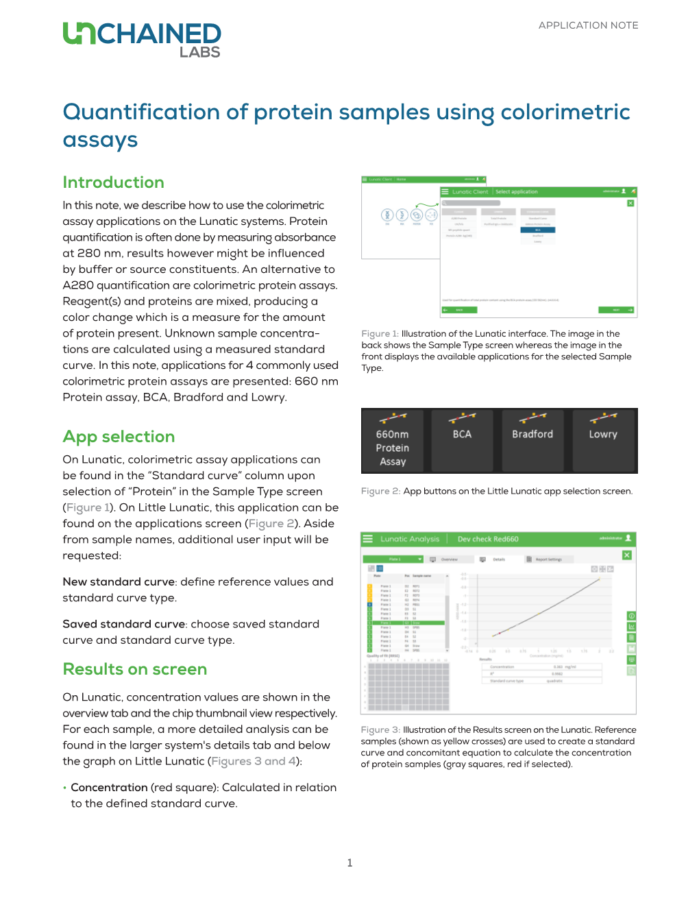 Quantification of Protein Samples Using Colorimetric Assays