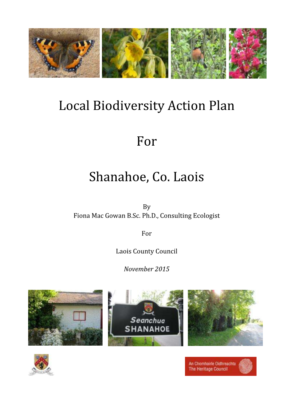 Local Biodiversity Action Plan for Shanahoe, Co. Laois